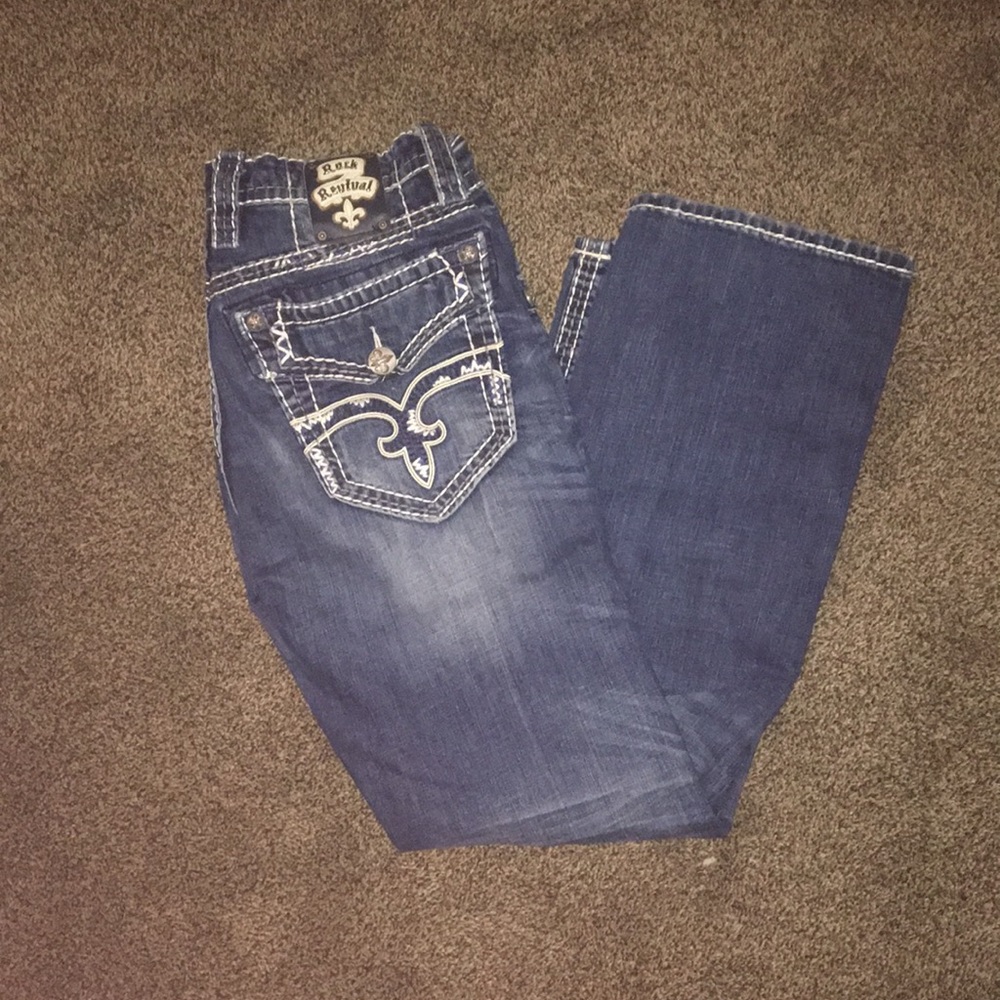 Men's Rock Revival Gage Jeans Sz 34